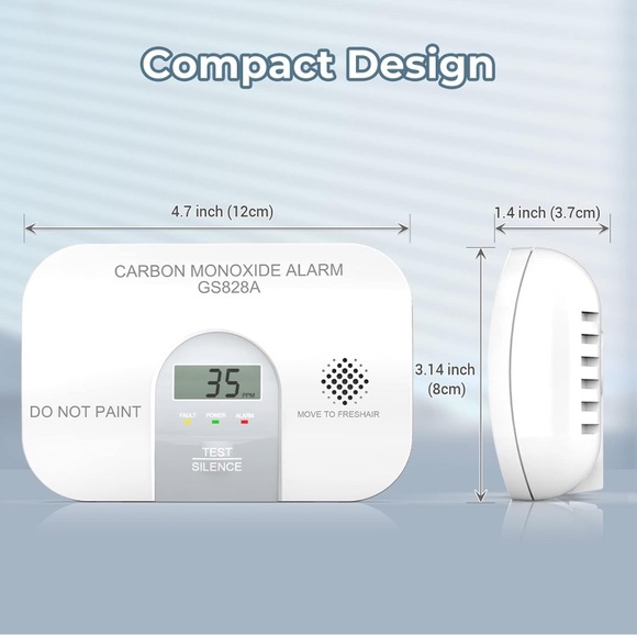 Carbon Monoxide Alarm New in Box - Picture 3 of 5